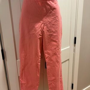 Talbots coral ankle pants